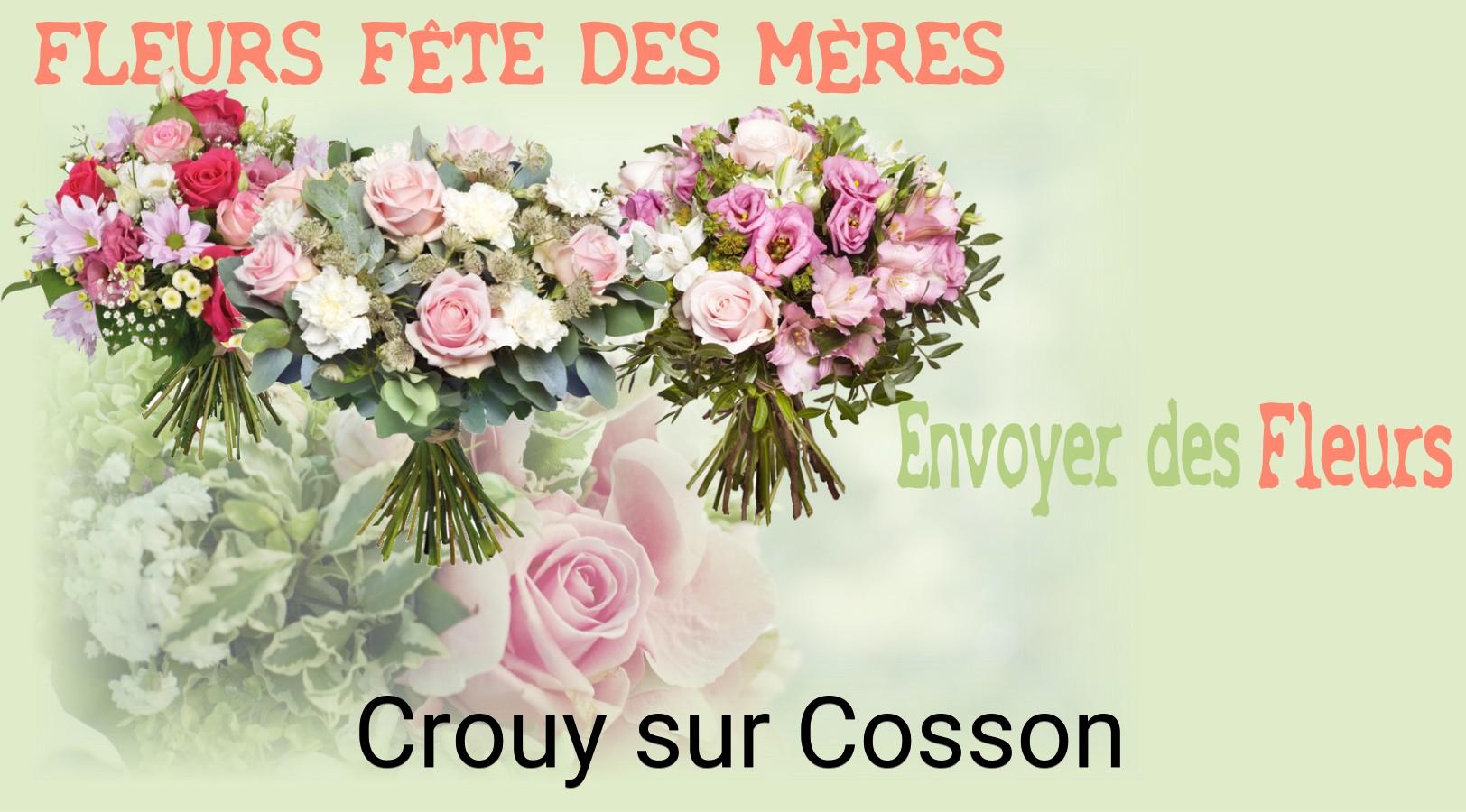 Bouquet de Fête des Mères livré à Crouy-sur-Cosson